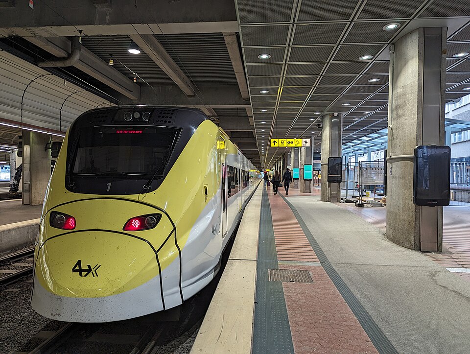 Arlanda Express 機場快線停靠於斯德哥爾摩中央車站